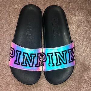 PINK holographic slides